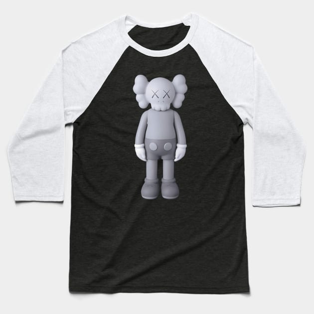 Kaws Design 2 Baseball T-Shirt by BiteBliss